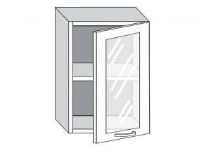 1.50.3 Шкаф настенный (h=720) на 500мм с 1-ой стекл. дверцей в Белорецке - beloreck.magazinmebel.ru | фото
