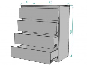 Комод Мальта K112 в Белорецке - beloreck.magazinmebel.ru | фото - изображение 3