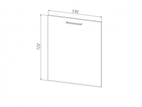 П 60 Комплект для посудомоечной машины 600 мм (цоколь + фасад) ЛДСП в Белорецке - beloreck.magazinmebel.ru | фото
