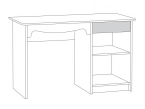 Стол письменный 12.24 Флоренция в Белорецке - beloreck.magazinmebel.ru | фото - изображение 2