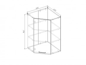 ВУ9 Модуль верхний Угловой МВУ9 в Белорецке - beloreck.magazinmebel.ru | фото